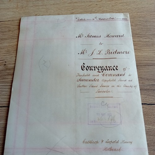 1913 indenture covernant - indenture,