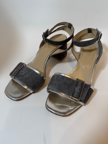 Hobbs grey suede block heel - hobbs,