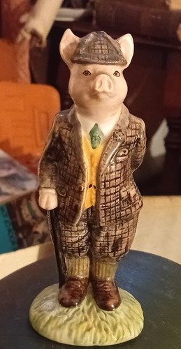 Beswick gentleman pig ecm4 - pig,,
