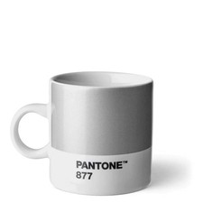 Pantone 18006 Porcelain Espresso Cup Silver