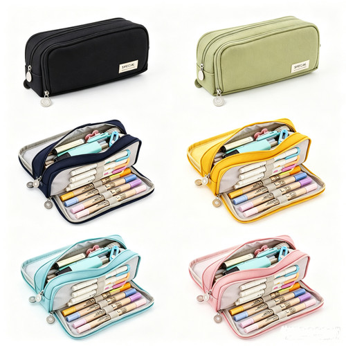 Compartments large pencil - 3‑compartments,