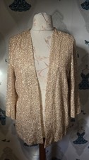 Beautiful Gold Sequin Open