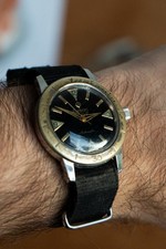Vintage Zodiac Seawolf 1960s Automatic Divers Watch - Recently Serviced