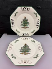 Spode Christmas Tree Pierced