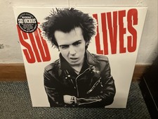 SEX PISTOLS SID VICIOUS - Sid Lives BLOOD SPLATTER VINYL 2LP RSD Black Friday 25