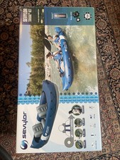 Sevylor 2000037667 Inflatable 2 Person Tahaa Kit Kayak with Paddle