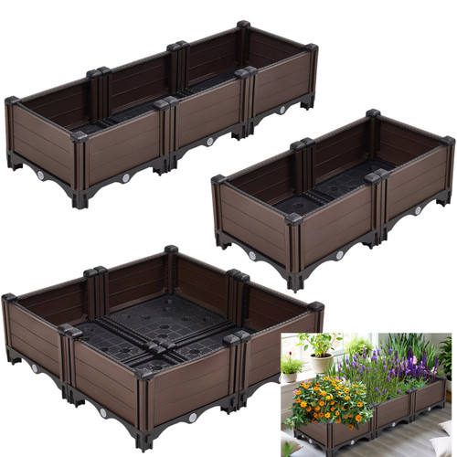 Raised garden bed planter box - garden,