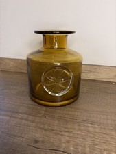 Darlington Crystal Amber Glass