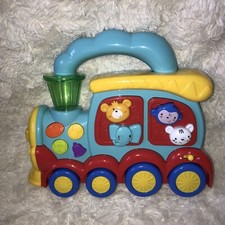 Musical Light Flashing Children’s Push Along Train Toy - Smyths Toys