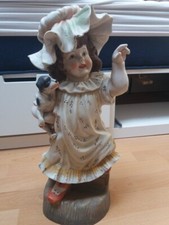 Antique ORIGINAL German Gebruder Heubach Bisque Piano Baby Figurine (43cm high)