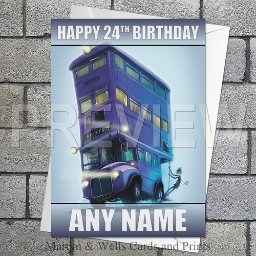 Harry potter birthday card - harry,