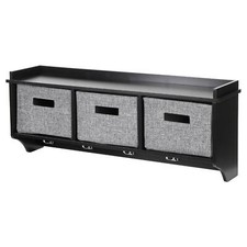 Coat Hooks Wall Mounted, White