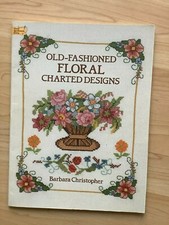 Old Fashioned Floral Chart Designs - cross stitch  counted embroidery tapestry