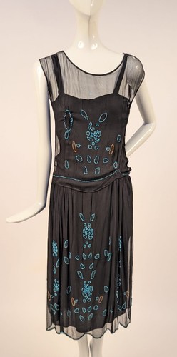 Flapper 1920 sheer - sheer, silk