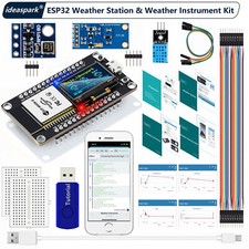 ESP32 Weather Station Weather Instrument Kit 0.96'' OLED for Arduino IoT Starter