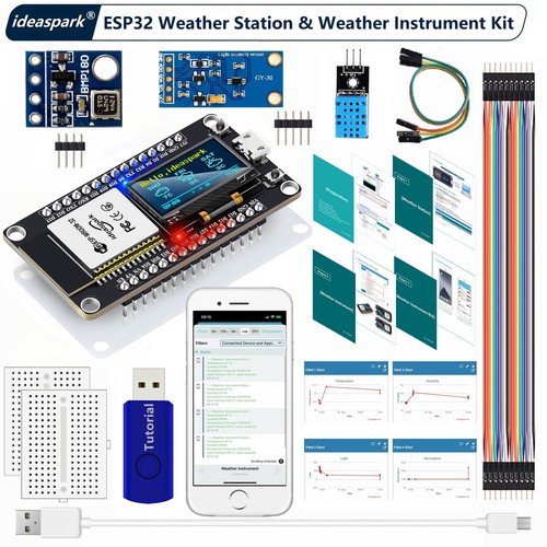 Esp32 weather station - weather,