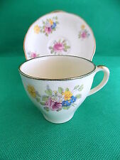 Alfred Meakin Floral Cup & Saucer x 3