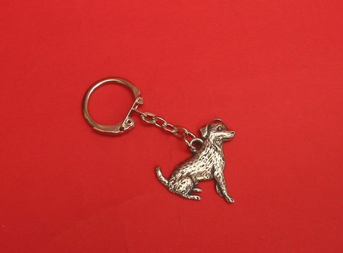 Jack russell keyring dog - russell,