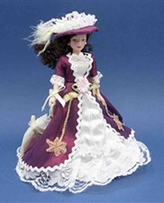 Dolls house victorian - victorian, lady