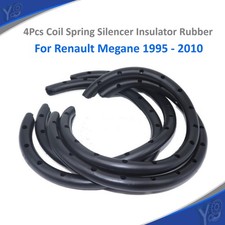 4X For Renault Megane Front Coil Spring Sleeves Silencer Insulator Noise Reducer