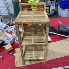 Vintage three-tier woven