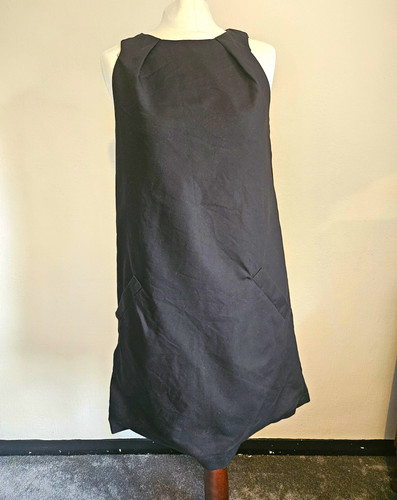 Zara black shift dress - zara,