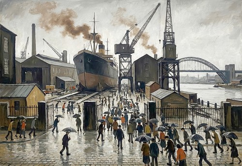 Newcastle tyne shipyard - tyne,