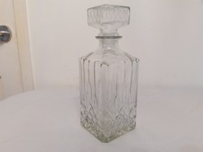 Vintage Decanter Cut Glass