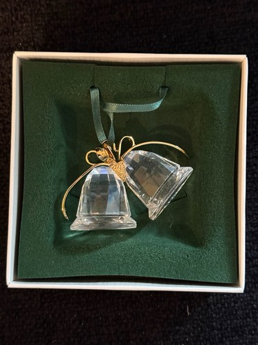 Swarovski christmas bells - bells, 18k
