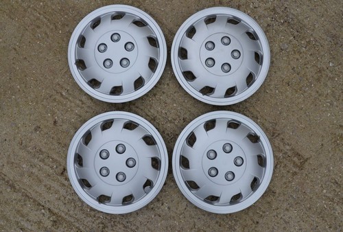 Set silver wheel trims - silver,