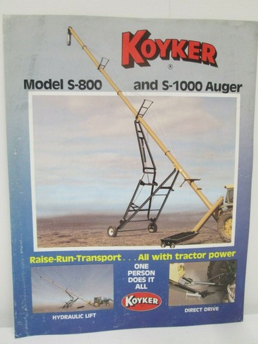 Koyker 800 1000 - koyker, auger