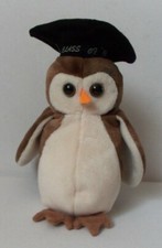 TY Beanie Babies Wise The Owl
