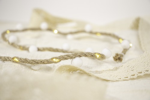 Led hemp rope - fairy, string