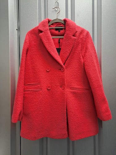 Next double breasted coat size - double,