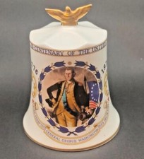 Aynsley  Bone China Bell – 1776-1976 USA independence Bicentennial Commemorative