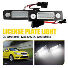 2x LED Licence Number Plate