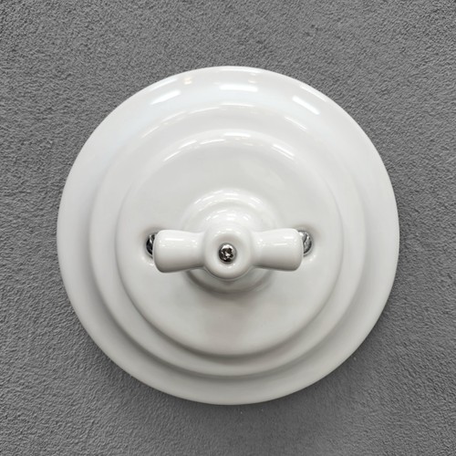 White porcelain intermediate - white,