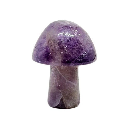 Mushroom amethyst gemstone - mushroom,
