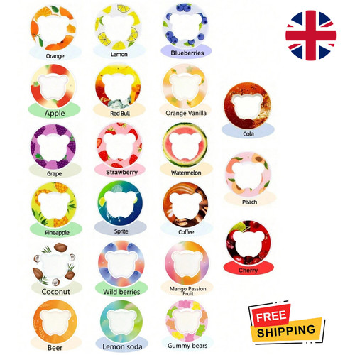 7pcs fruit flavour - flavour, pods