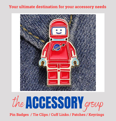 New space man mini figure - mini, pin