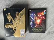 Star Wars Trilogy DVD Box Set Gold Edition And The Force Awakens DVD