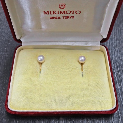 Mikimoto k14yg yellow gold - mikimoto,