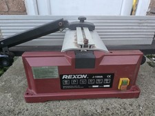 REXON j1560a Planer Bench Top 1100W 6" Planing Width Solid Fence & Dust Bag