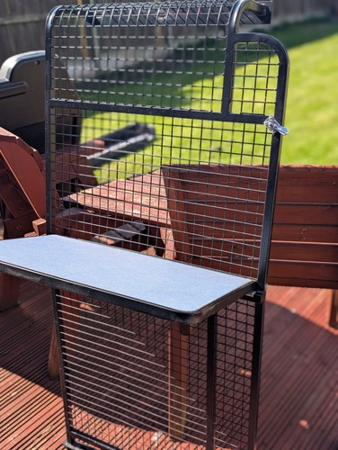 Safety cage with drop down - drop,