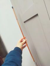 Vintage swagger stick - Indian silver handle and collar