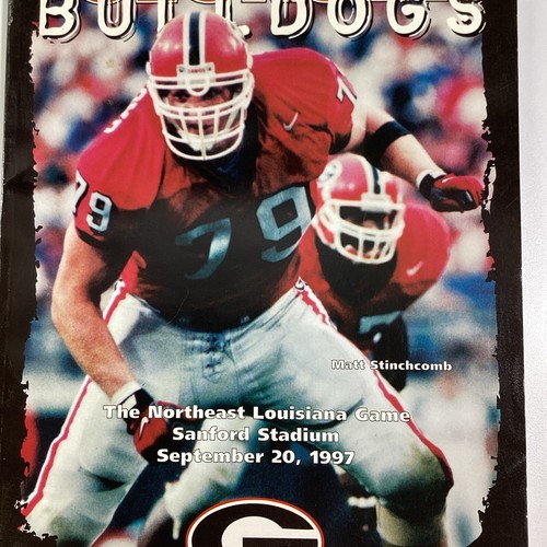 Georgia bulldogs program 1997 - georgia,