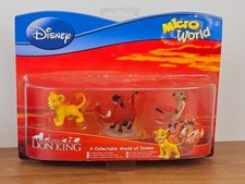 Disney Micro World - The Lion King - Simba Timon Pumbaa damaged packaging