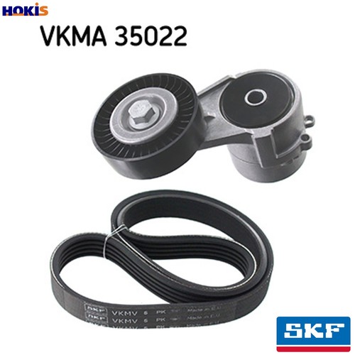 Vribbed belt set vkma 35022 - belt,