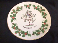 Royal Grafton Fine Bone China 12 Days Of Christmas Plate 1976 - Partridge Pear