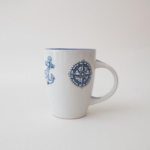 Mug nautical theme ceramic - theme,